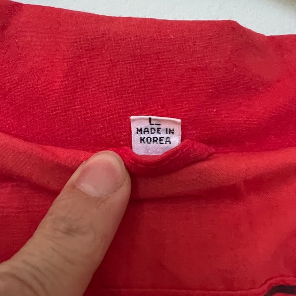 Vintage Red Hunt Club Casual Lightweight Fashion Jacket - Men's Large - Picture 9 of 12